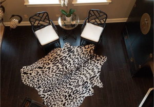 Cowhide Rugs Near Me Jaguar Print Cowhide Another Happy Customer Sharing Photos with