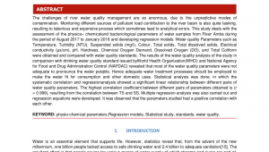 Craftmaster Water Heater Age Pdf Seasonal Variations In Water Quality and Major Threats to