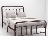 Crib Mattress Spring Frame Replacement Amazon Com Homerecommend Dark Bronze Metal Bed Frame Platform with