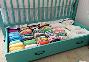 Crib with Storage Drawer Underneath Diy Nursery Build A Trundle Drawer Baby Crib Pinterest