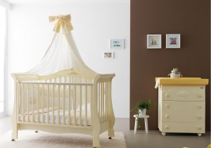 Crib with Storage Drawer Underneath Luxury Baby Cot orthopaedic Bed Base with Wooden Slats In Ivory or Wa