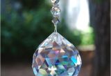 Crystal Suncatchers for Windows Prism Crystal Suncatcher Window Decoration by Jgbeadedjewelry