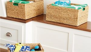 Cube Storage Bins 13x15x13 Decorative Baskets Wicker Baskets Storage Bins the Container Store