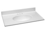 Cultured Marble Window Sills Home Depot Design House 31 In W Cultured Marble Vanity top In White with solid