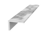 Cultured Marble Window Sills Home Depot Flexstone 3 In X 96 In Remodel Trim with 2 In Lip In Calacatta