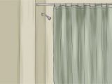 Curtain Length Rule Of Thumb How to Install A Shower Curtain 15 Steps with Pictures