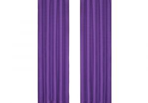 Curtains and Drapes at Lowes Eclipse Kendall Blackout Purple Curtain Panel 63 In Length