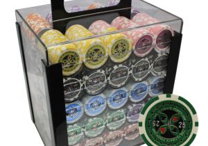 Custom Clay Poker Chip Sets 1000pcs 14g Ultimate Casino Clay Poker Chips Set Custom