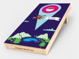 Custom Corn toss Decals Custom Cornhole Decal Chuggles Cornhole Decals