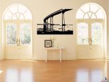 Custom Murphy Bed San Diego San Diego City Bridge Wall Art Sticker Decal 22 Inches X 24 Inches