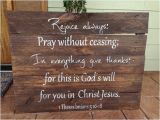 Custom Wood Bible Verse Signs Large Reclaimed Wood Custom Bible Verse 1 thessalonians 5