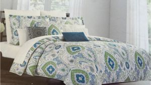 Cynthia Rowley Bedding Duvet Set Cynthia Rowley Paisley 6 Piece Queen Comforter Set New