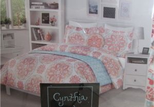 Cynthia Rowley Bedding Sets Cynthia Rowley 8 Piece Queen Comforter Set Medallion Coral