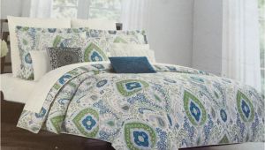 Cynthia Rowley Bedding Sets Cynthia Rowley Paisley 6 Piece King Comforter Set New Ebay