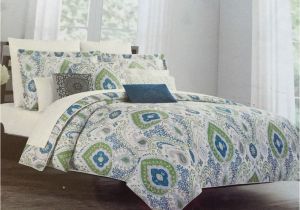 Cynthia Rowley Bedding Sets Cynthia Rowley Paisley 6 Piece King Comforter Set New Ebay