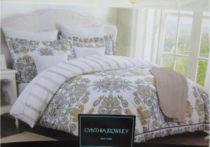 Cynthia Rowley Lattice Reversible Bedding Collection Cynthia Rowley Reversible Queen Duvet Set Blue Green