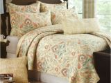 Cynthia Rowley Quilt Bedding Set Cynthia Rowley ischia Medallion 3pc King Quilt Set