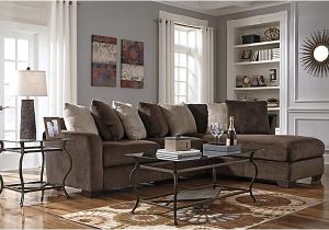 Dahlen 2 Piece Sectional Chocolate Dahlen 2 Piece Sectional View 1 Hands Build