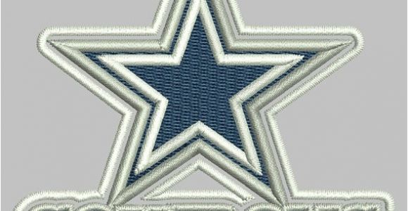 Dallas Cowboys Embroidery Design Cowboy Dallas Embroidery Designs 3 5 Inch 7 by