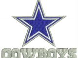 Dallas Cowboys Embroidery Design Dallas Cowboys Embroidery Design by Alexhoffembroidery On Etsy