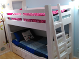 Daybed that Converts to A Queen Custom Loft Bed Built to Wrap the Ikea Hemnes Daybed Kids Room