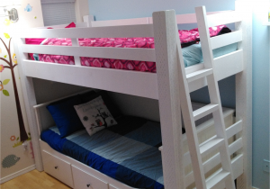 Daybed that Converts to A Queen Custom Loft Bed Built to Wrap the Ikea Hemnes Daybed Kids Room