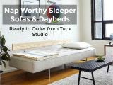 Daybed that Converts to Queen Nap Worthy Sleeper sofas Daybeds From Tuck Studio