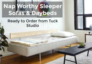 Daybed that Converts to Queen Nap Worthy Sleeper sofas Daybeds From Tuck Studio