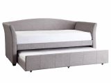 Daybeds at Value City Furniture Deco Linen Rolled Arm Daybed and Trundle by Inspire Q Grey Linen