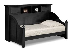 Daybeds at Value City Furniture Seaside Black Ii Bookcase Daybed American Signature Furniture