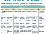 Declutter 365 From Home Storage solutions 101 Free Printable April 2017 Decluttering Calendar with Daily 15 Minute