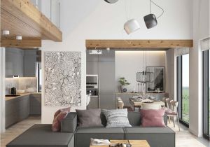 Decoracion Salas Y Comedores Juntos Fresh Contemporary Living Space with Minimalist tones In Ukraine