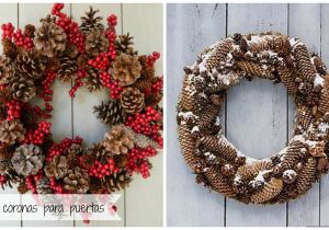 Decoraciones Navideñas Para Puertas En Reciclaje Como Decorar Pias Para Navidad