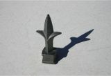Decorative Wrought Iron Fence toppers Cast Iron Spear Finial Spire ornamental Fence topper 3