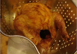 Deep Fry whole Chicken In butterball Turkey Fryer Lady Of Q at soul Fusion Kitchen Chicken Practice with