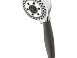 Delta H2okinetic Shower Head Review Shop Delta H2okinetic Chrome 5 Spray Shower Head at Lowes Com