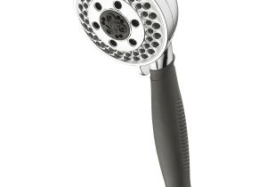 Delta H2okinetic Shower Head Review Shop Delta H2okinetic Chrome 5 Spray Shower Head at Lowes Com