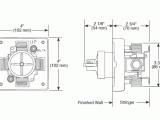 Delta Multichoice Universal Valve Installation Instructions Delta R10000 Unbxhf Multichoice Universal Mixing Rough In