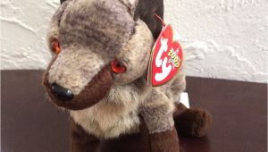 Derby Beanie Baby Value Ty Howl Wolf Beanie Baby original with Tag 2000 Beanbag Plush