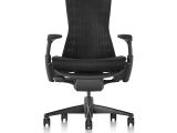Desk Chair with Leg Rest Amazon Com Herman Miller Embody Chair Graphite Frame Black