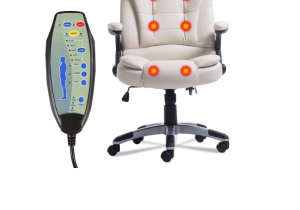 Desk Chair with Leg Rest D A Comforta Ergonomic Design with Massage to sooth Aching Muscles