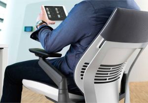 Desk Chair with Leg Rest Gesture Ergonomic Office Desk Chair Steelcase