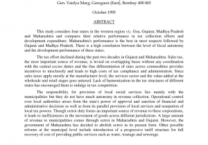 Destin Fl Sales Tax Pdf Comparative Tax Structure In Four Indian States Implications