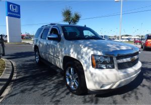 Diamond Brite Tahoe Blue Used 2013 Chevrolet Tahoe Ltz In orlando Fl Vin