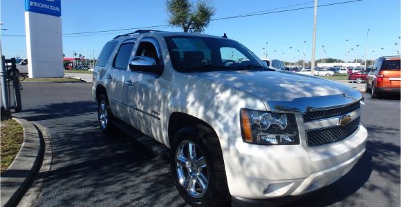 Diamond Brite Tahoe Blue Used 2013 Chevrolet Tahoe Ltz In orlando Fl Vin