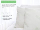 Difference Between Down and Down Alternative Pillow Amazon Com Ultimate Essence Of Bamboo Derived Rayon Pillow Extra