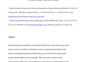 Difference Between Feather Down and Down Alternative Pdf Feather Pecking In Growers A Study with Individually Marked Birds