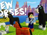 Different Types Of Beds In Minecraft New Minecraft Draft Horses Mod Youtube