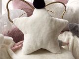 Different Types Of Pillow Stuffing Rabbit Fur Pillow Decorative Room Cartoon Star Heart Crown Pillow