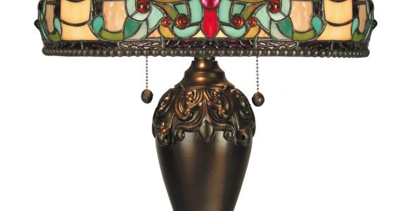 Discontinued Dale Tiffany Lamps Dale Tiffany Tt60203 Tiffany topaz Boroque Table Lamp